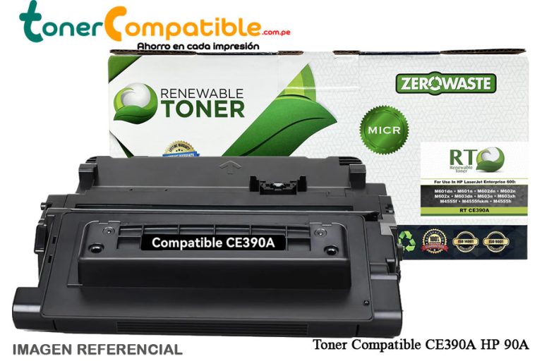 Cartucho 90A Generico Toner CE390A Compatible