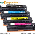 Toner 131A PACK HP LaserJet