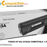 Toner CF283A HP 83A