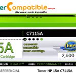 Toner C7115A HP 15A