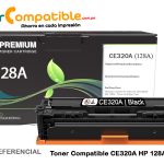 Toner Compatible CE320A HP 128A Negro
