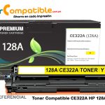 Toner Compatible CE322A HP 128A Yellow