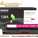 Toner Compatible CE323A HP 128A Magenta