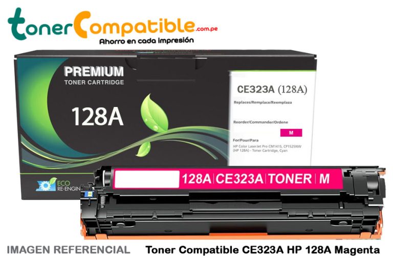Toner Compatible CE323A HP 128A Magenta