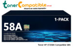 Toner CF258A HP 58A
