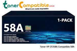 Toner CF258A HP 58A