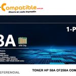 Toner CF258A HP 58A CON CHIP