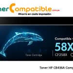 Toner CF258X HP 58X