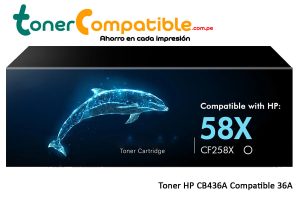 Toner CF258X HP 58X