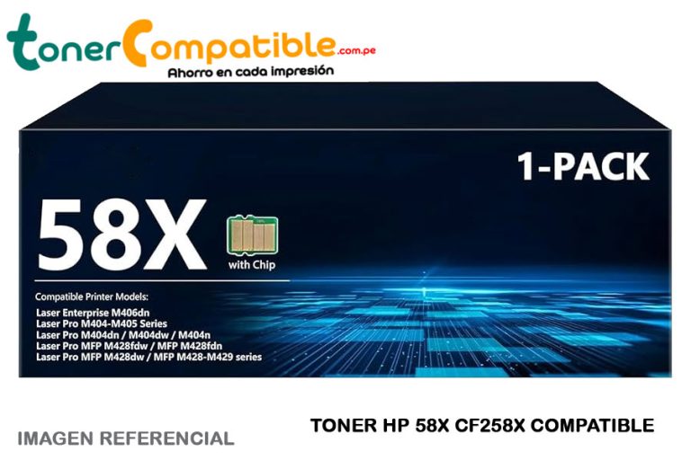 Toner CF258X HP 58X CON CHIP