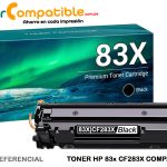 Toner CF283X HP 83X