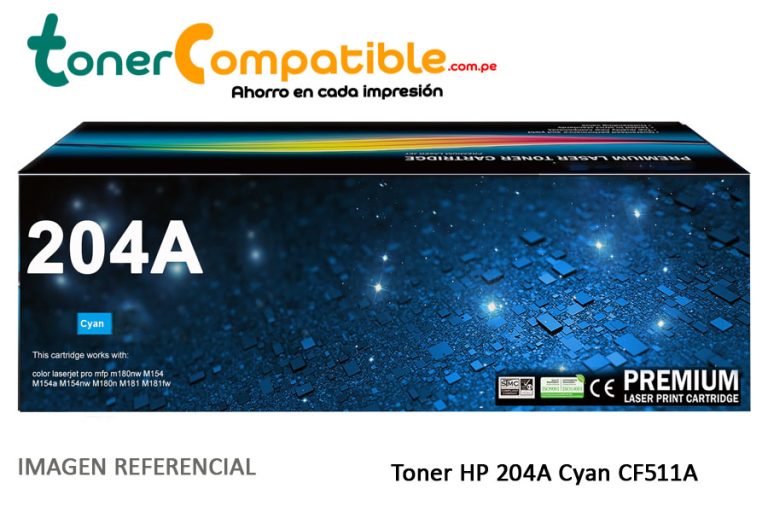 Toner CF511A HP 204A Cyan