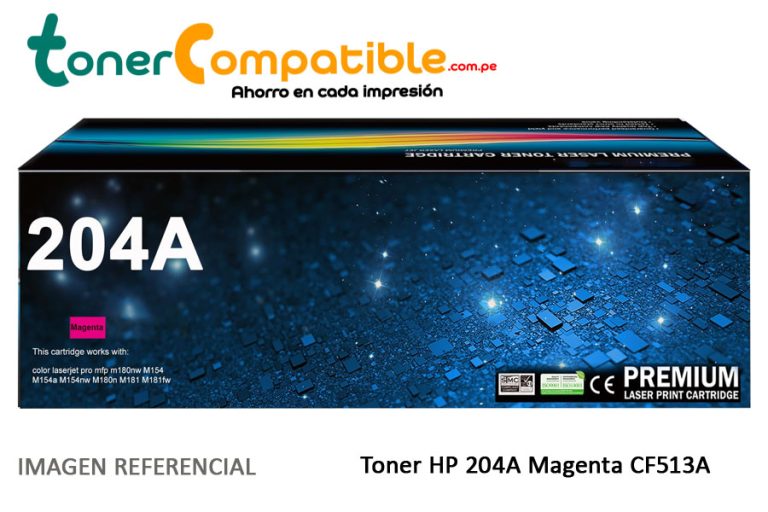 Toner CF513A HP 204A Magenta