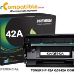 Toner Q5942A HP 42A Black
