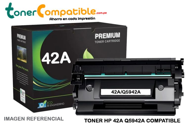 Toner Q5942A HP 42A Black