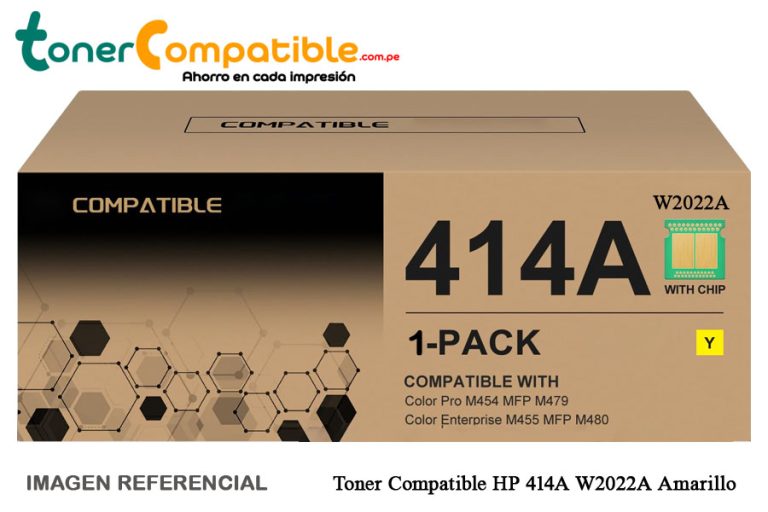 Toner W2022A HP 414A Yellow