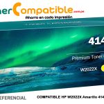 Toner W2022X HP 414X Yellow