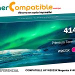 Toner W2023X HP 414X Magenta