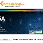 Toner HP 125A CB541A Cyan