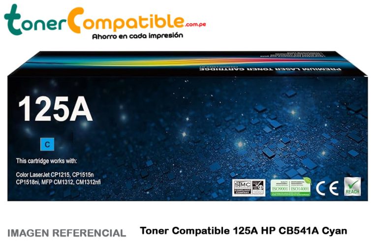Toner HP 125A CB541A Cyan