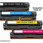 Toner HP 128A Pack Compatible