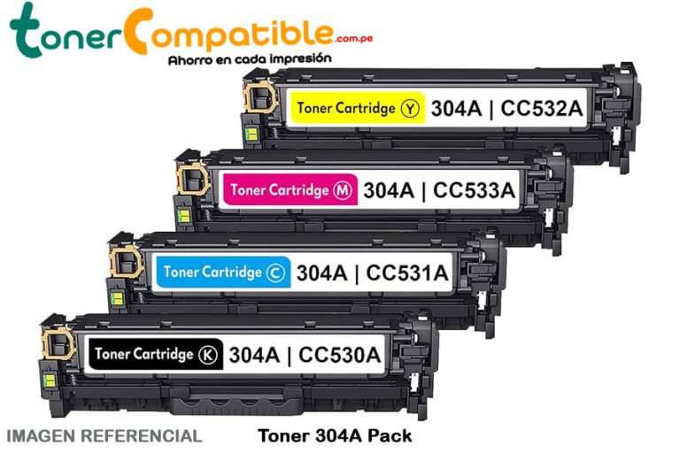Toner 304A Pack HP LaserJet CP2025dn