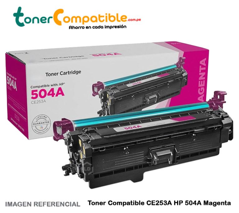 Toner Compatible CE253A HP 504A Magenta