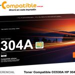 Toner Compatible CC530A HP 304A Black