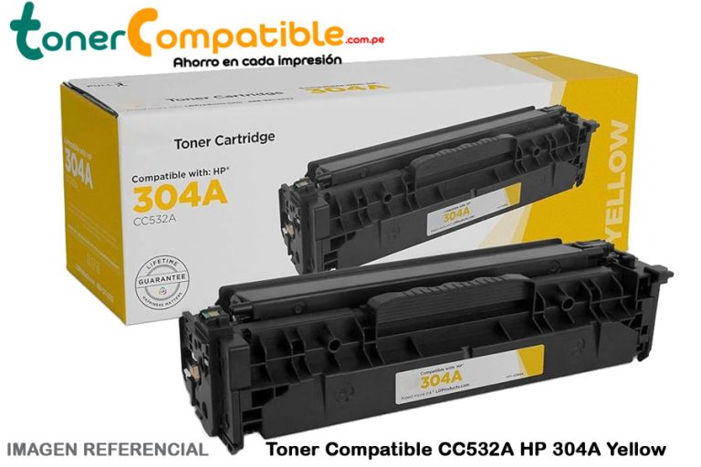 Toner Compatible CC532A HP 304A Yellow