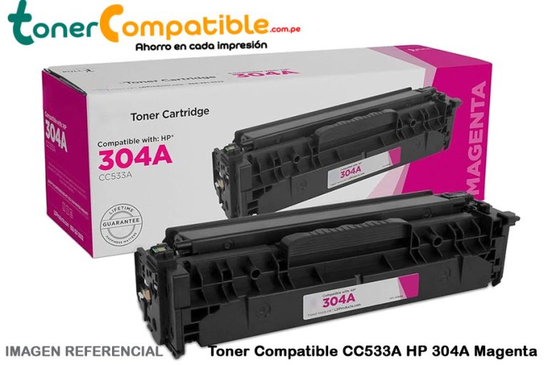 Toner Compatible CC533A HP 304A Magenta