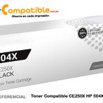 Toner Compatible CE250X HP 504X Negro
