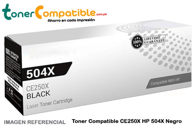 Toner Compatible CE250X HP 504X Negro