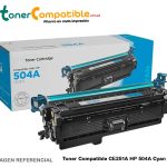 Toner Compatible CE251A HP 504A Cyan
