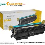 Toner Compatible CE252A HP 504A Yellow