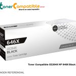 Toner Compatible CE264X HP 646X Black CM4540fskm