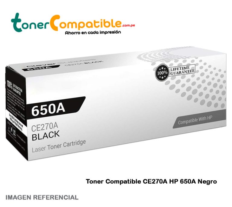 Toner Compatible CE270A HP 650A Black