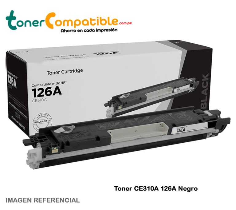 Toner Compatible CE310A HP 126A Black