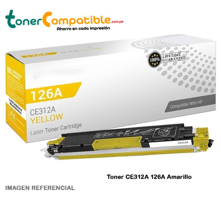 Toner Compatible CE312A HP 126A Yellow
