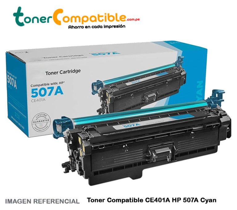 Toner Compatible CE401A HP 507A Cyan