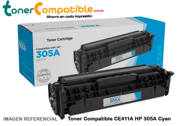 Toner Compatible CE411A HP 305A Cyan