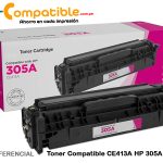 Toner Compatible CE413A HP 305A Magenta