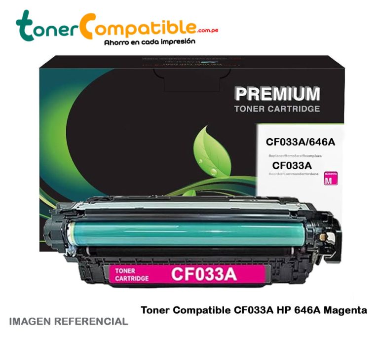 Toner Compatible CF033A HP 646A Magenta