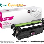 Toner Compatible CF333A HP 654A Magenta M651n