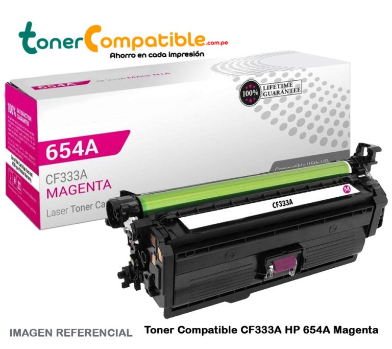 Toner Compatible CF333A HP 654A Magenta M651n
