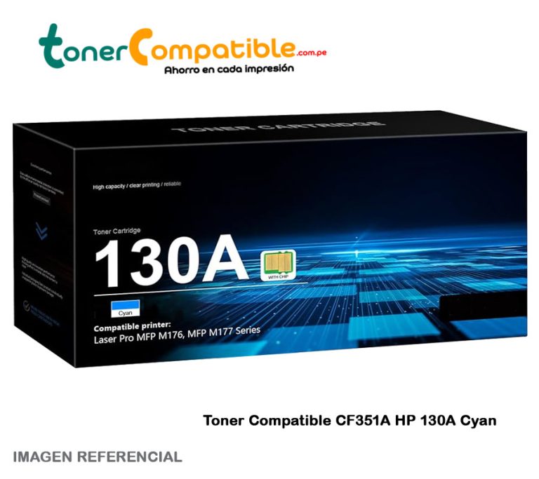 Toner Compatible CF351A HP 130A Cyan