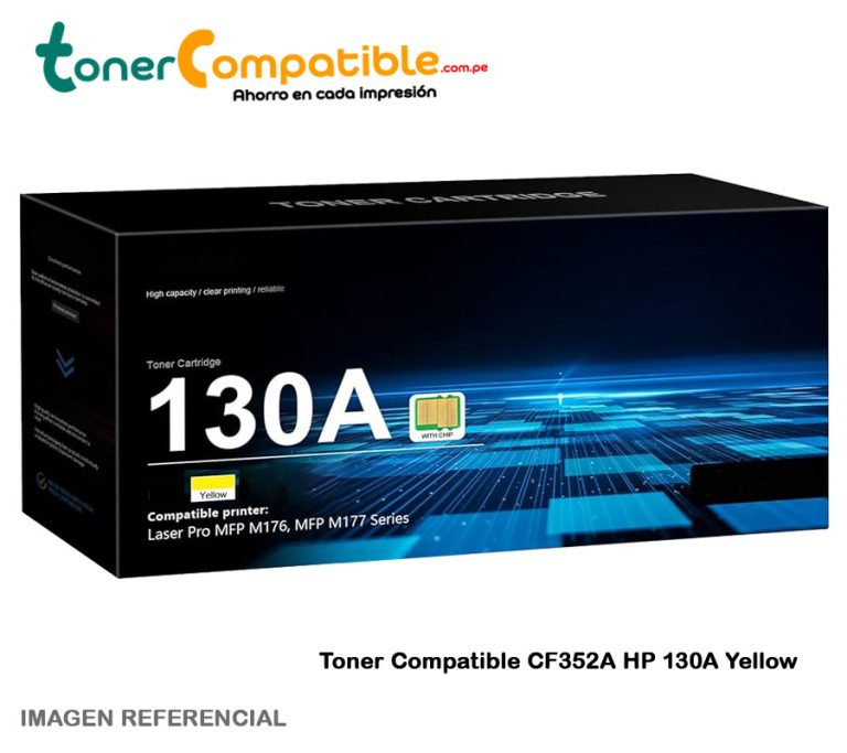 Toner Compatible CF352A HP 130A Yellow