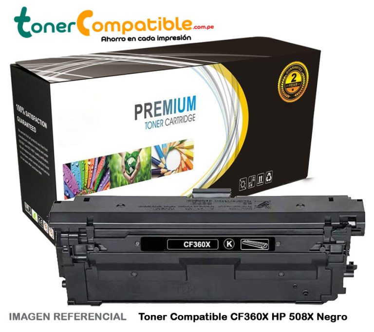 Toner Compatible CF360X HP 508X Negro