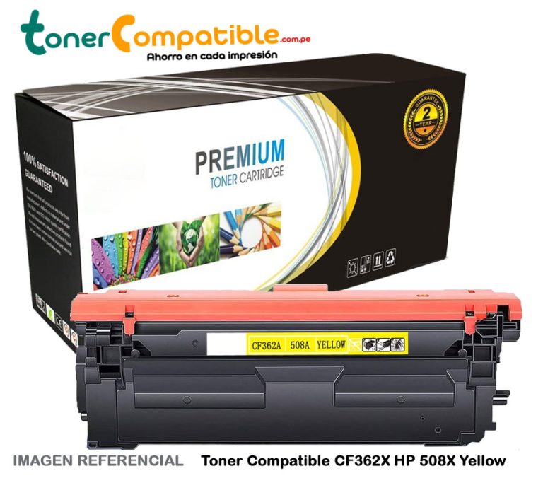 Toner Compatible CF362X HP 508X Yellow