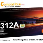 Toner Compatible CF380A HP 312A Negro