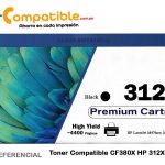 Toner Compatible CF380X HP 312X Black